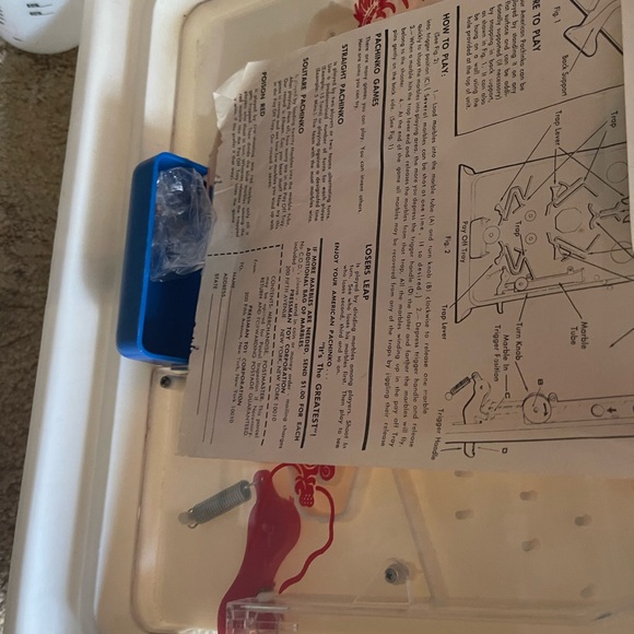 American PACHINKO VINTAGE GAME by Pressman with directions and in box - Picture 13 of 15